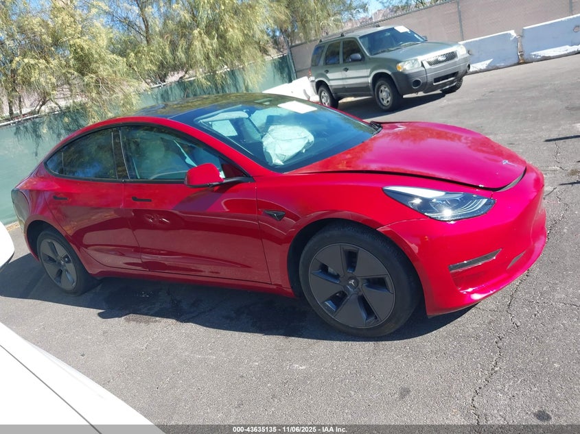 2023 Tesla Model 3 Rear-Wheel Drive VIN: 5YJ3E1EA7PF384005 Lot: 43635135