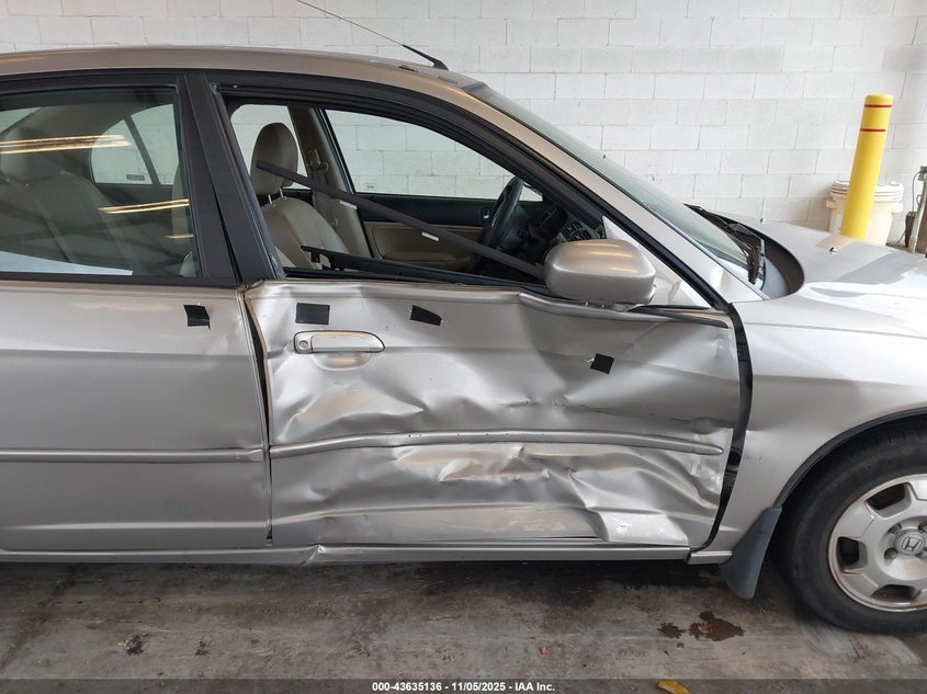 2004 Honda Civic Hybrid VIN: JHMES96644S010121 Lot: 43635136