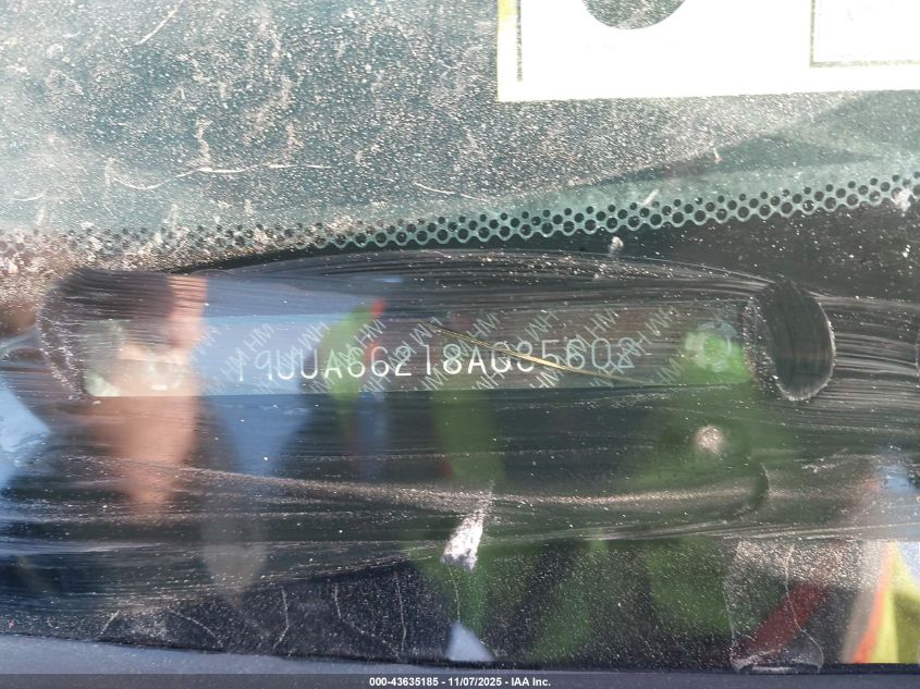 2008 Acura Tl 3.2 VIN: 19UUA66218A035602 Lot: 43635185