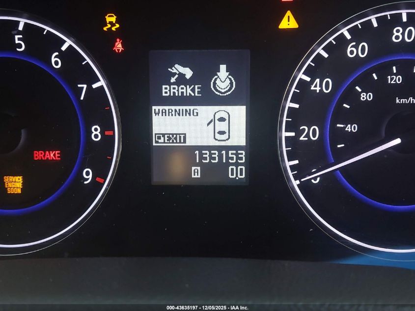 2011 Infiniti G37 Journey VIN: JN1CV6AP4BM505051 Lot: 43635197