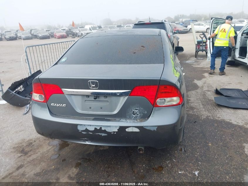 2009 Honda Civic Lx VIN: 2HGFA165X9H365814 Lot: 43635208