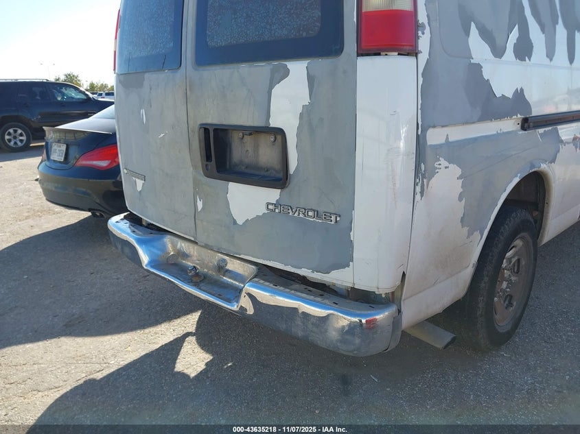 2006 Chevrolet Express Work Van VIN: 1GCGG29V761253176 Lot: 43635218