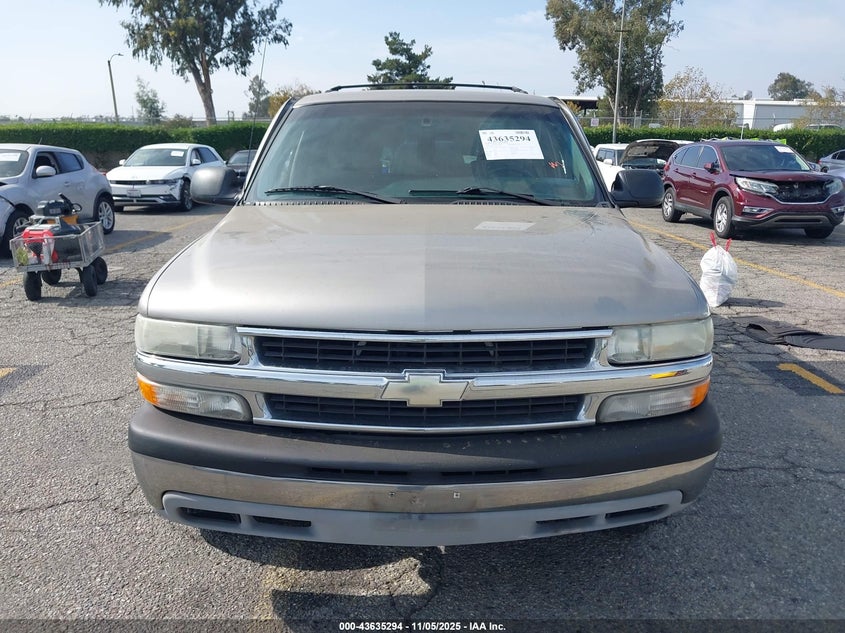 2001 Chevrolet Suburban 1500 Ls VIN: 3GNEC16T91G134806 Lot: 43635294