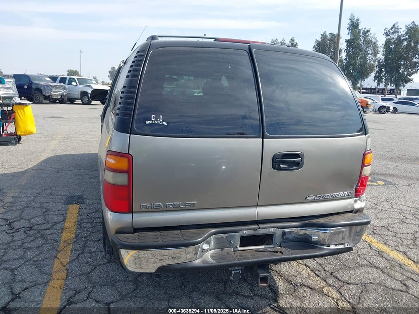 2001 Chevrolet Suburban 1500 Ls VIN: 3GNEC16T91G134806 Lot: 43635294