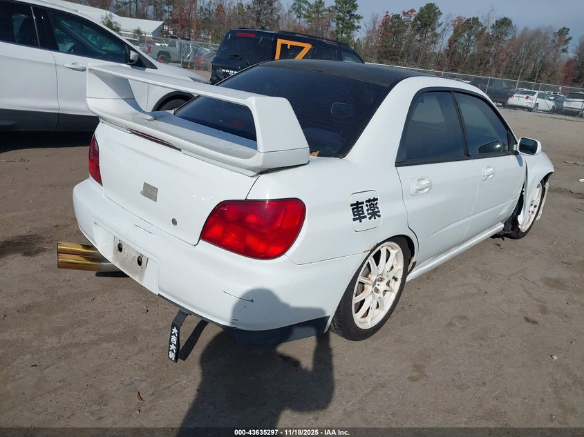 JF1GD67522H500324 2002 SUBARU IMPREZA photo no. 4