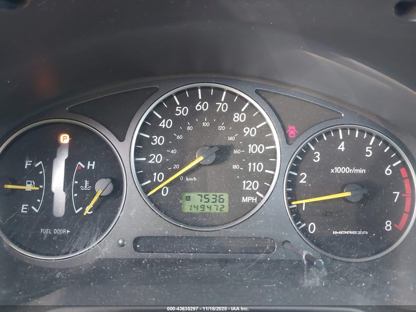 JF1GD67522H500324 2002 SUBARU IMPREZA photo no. 7