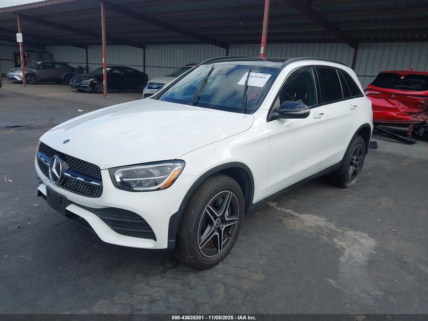 2022 Mercedes-Benz Glc 300 Suv VIN: W1N0G8DB2NV394786 Lot: 43635301