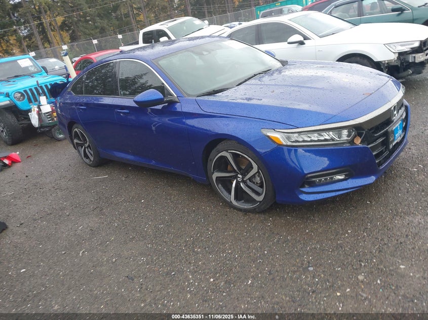 2019 HONDA ACCORD SPORT - 1HGCV1F38KA099817