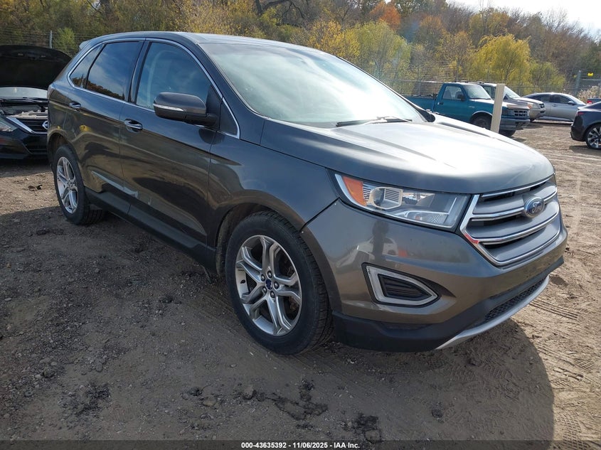 2016 FORD EDGE TITANIUM - 2FMPK4K86GBB21252