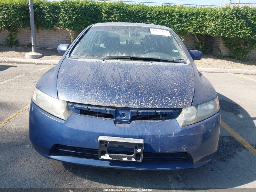 2007 Honda Civic Lx VIN: JHMFA16527S001048 Lot: 43635428