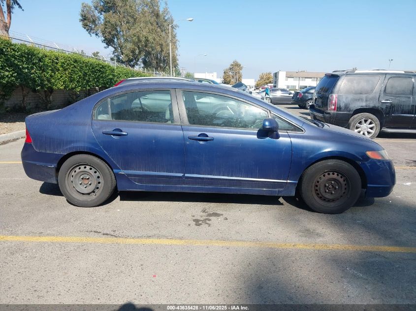 2007 Honda Civic Lx VIN: JHMFA16527S001048 Lot: 43635428