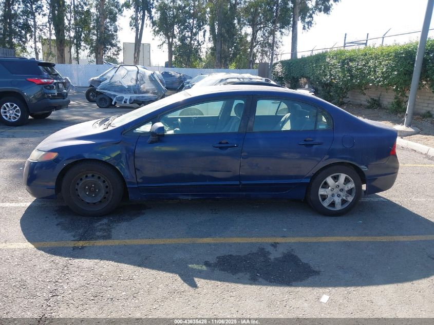 2007 Honda Civic Lx VIN: JHMFA16527S001048 Lot: 43635428