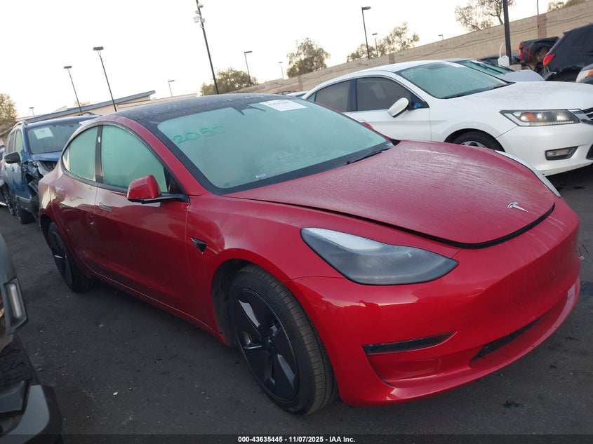 2023 Tesla Model 3 Rear-Wheel Drive VIN: 5YJ3E1EA6PF504893 Lot: 43635445