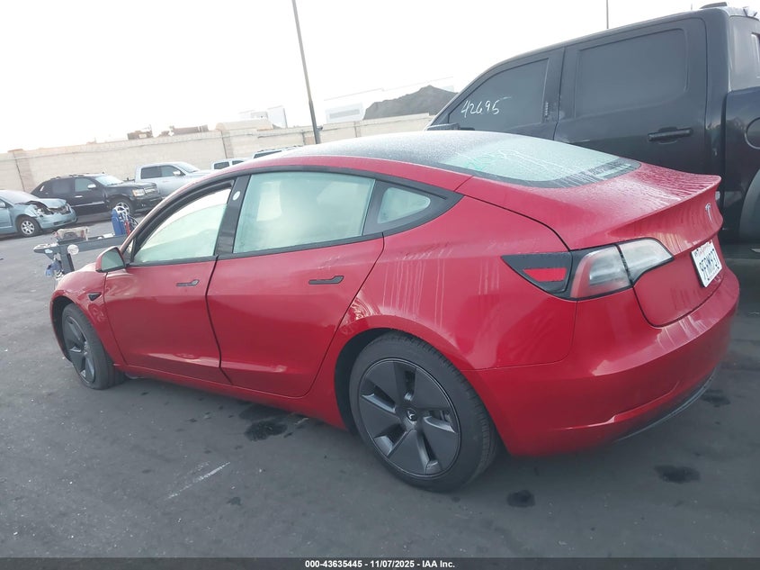 2023 Tesla Model 3 Rear-Wheel Drive VIN: 5YJ3E1EA6PF504893 Lot: 43635445