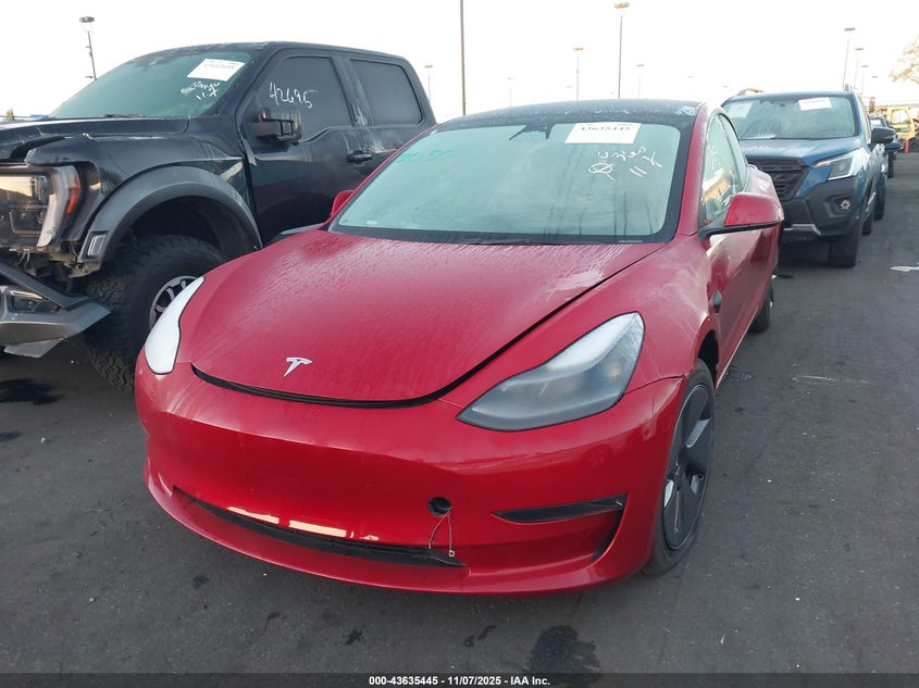 2023 Tesla Model 3 Rear-Wheel Drive VIN: 5YJ3E1EA6PF504893 Lot: 43635445