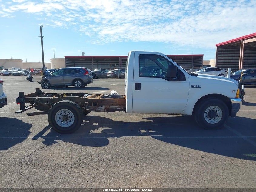 2001 Ford F-250 Xl/Xlt VIN: 1FDNF20L41EB48887 Lot: 43635448