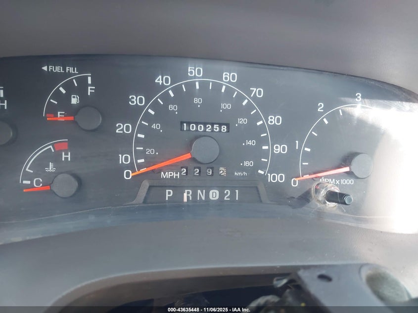 2001 Ford F-250 Xl/Xlt VIN: 1FDNF20L41EB48887 Lot: 43635448