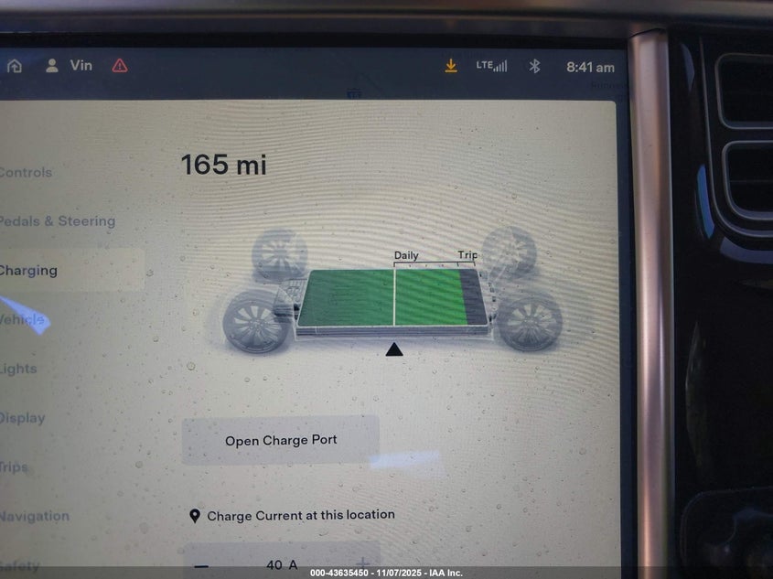 2014 TESLA MODEL S 5YJSA1S16EFP52215