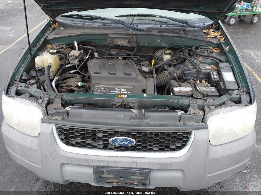 2001 Ford Escape Xlt VIN: 1FMCU04161KF56061 Lot: 43635461