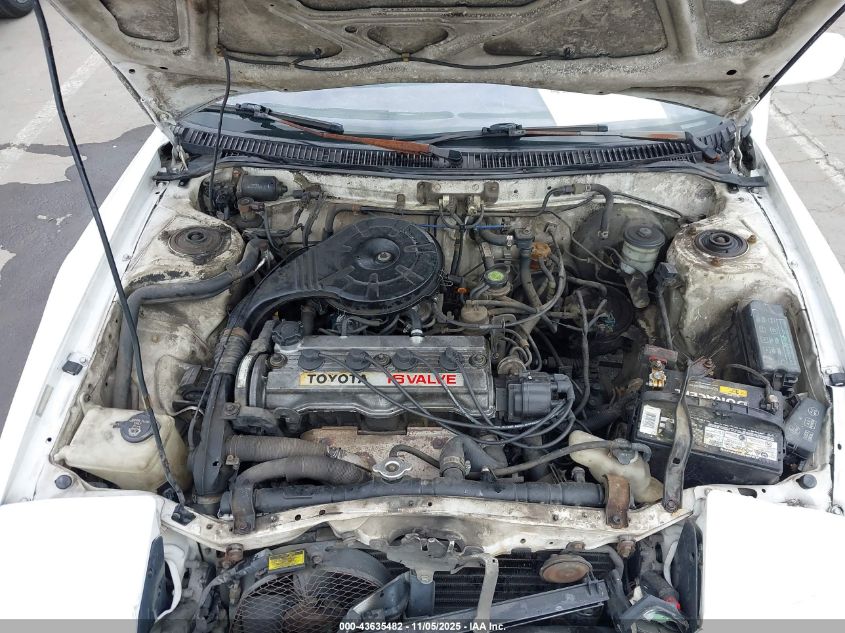 1989 Toyota Corolla Sr5 VIN: JT2AE95C0K3260292 Lot: 43635482