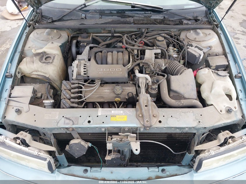 1995 Buick Regal Gran Sport VIN: 2G4WF52L0S1483229 Lot: 43635500