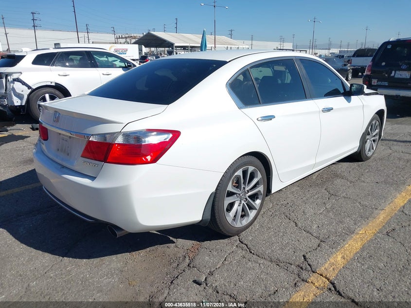 2014 HONDA ACCORD SPORT - 1HGCR2F50EA099102
