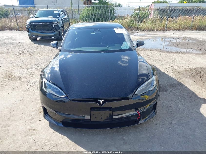 2023 Tesla Model S Plaid Tri Motor All-Wheel Drive VIN: 5YJSA1E61PF512855 Lot: 43635537