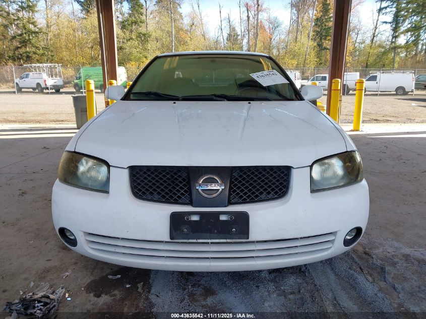 2006 Nissan Sentra 1.8S VIN: 3N1CB51D36L511058 Lot: 43635542