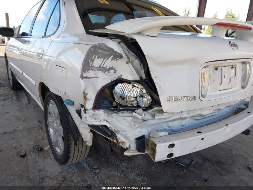 2006 Nissan Sentra 1.8S VIN: 3N1CB51D36L511058 Lot: 43635542