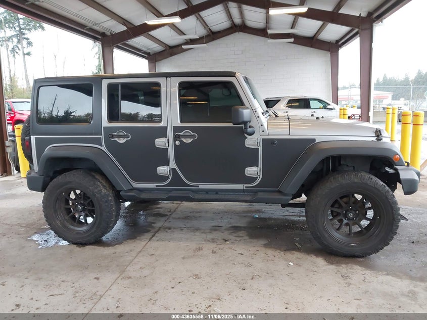 2014 JEEP WRANGLER UNLIMITED SPORT 1C4HJWDGXEL190048