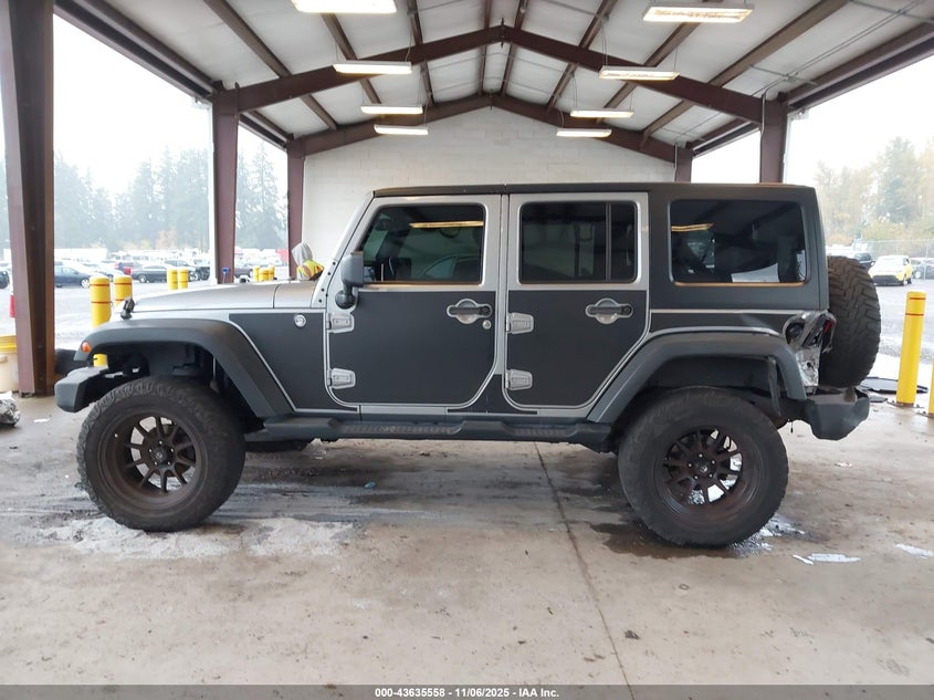 2014 JEEP WRANGLER UNLIMITED SPORT 1C4HJWDGXEL190048