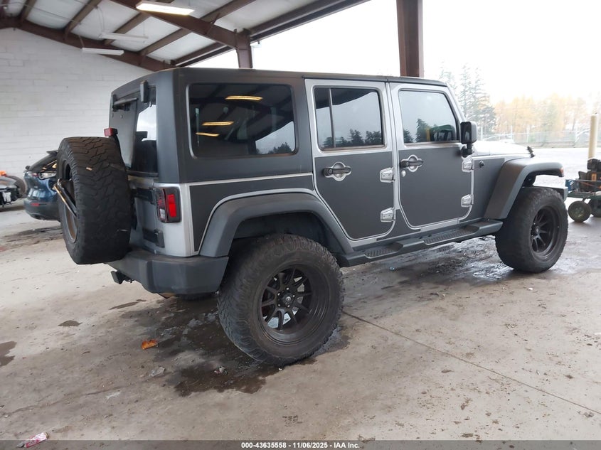 2014 JEEP WRANGLER UNLIMITED SPORT 1C4HJWDGXEL190048