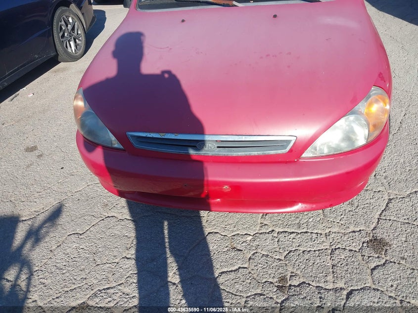 2002 Kia Rio VIN: KNADC123926094298 Lot: 43635590