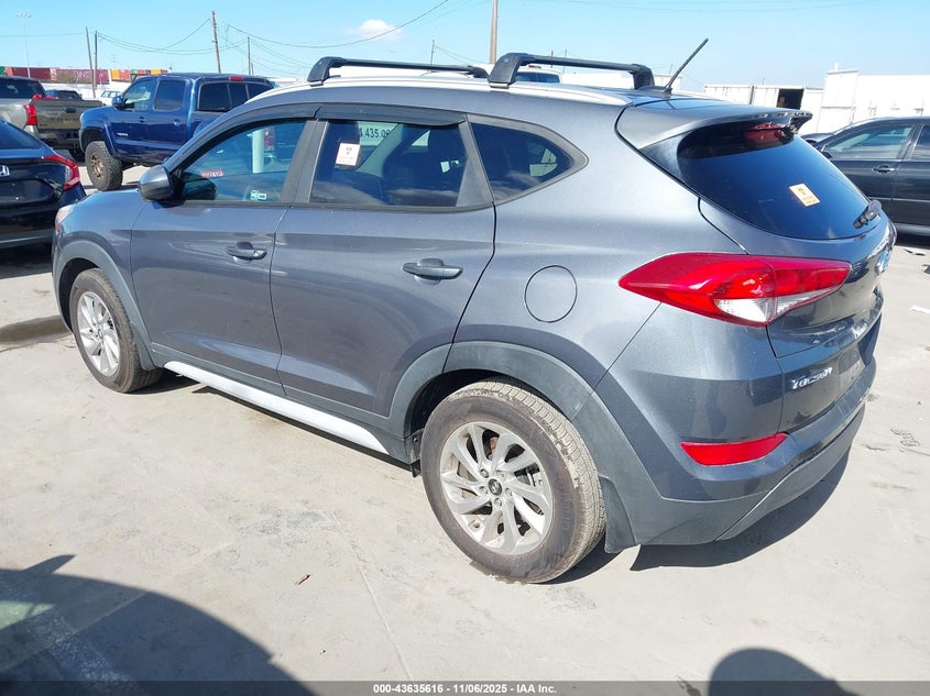 2017 Hyundai Tucson Se VIN: KM8J33A44HU575748 Lot: 43635616