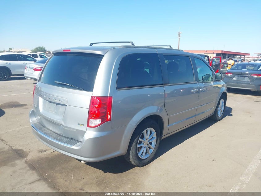 Vin: 2c4rdgcg3dr771383, lot: 44130857, dodge grand caravan sxt 20134