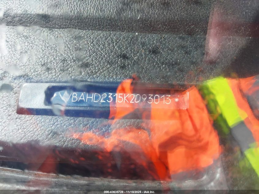 1989 BMW 535 I Automatic VIN: WBAHD2315K2093013 Lot: 43635728