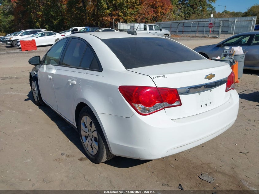 2015 CHEVROLET CRUZE LS AUTO 1G1PA5SH1F7163812