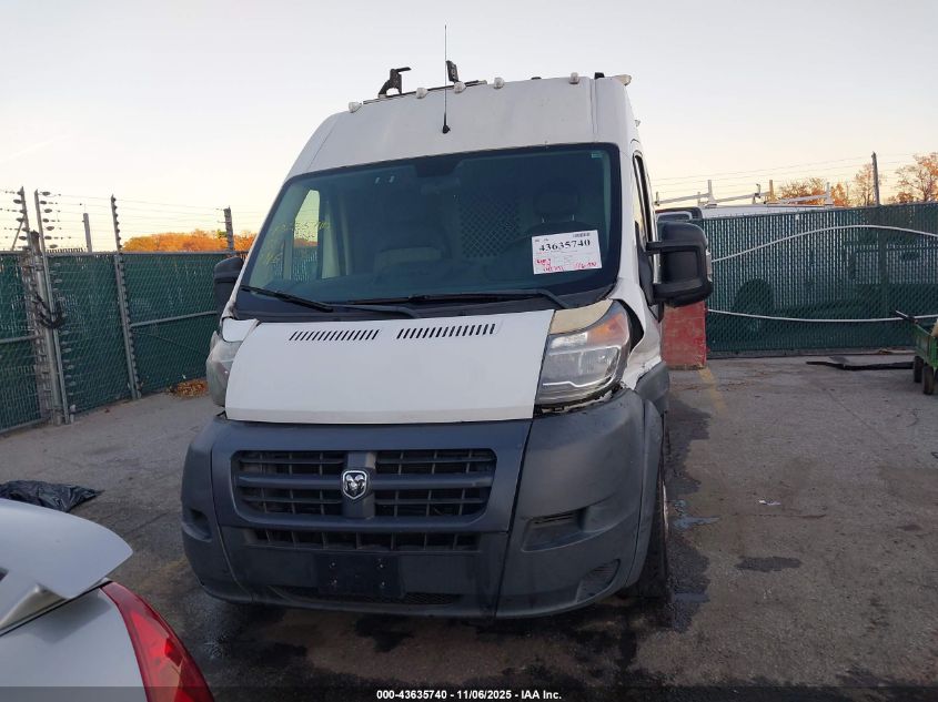 2014 Ram Promaster 2500 High Roof VIN: 3C6TRVCG2EE108344 Lot: 43635740