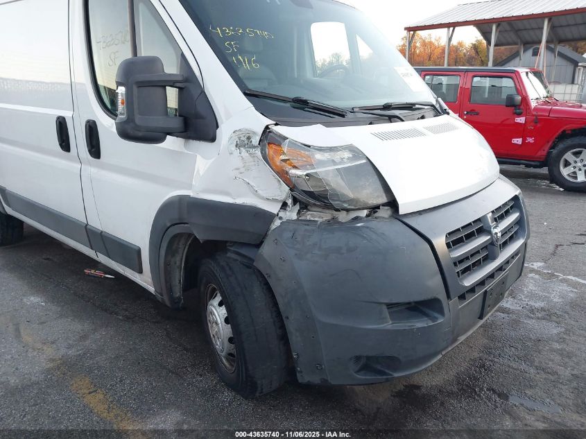 2014 Ram Promaster 2500 High Roof VIN: 3C6TRVCG2EE108344 Lot: 43635740