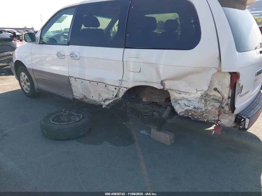 2004 Kia Sedona Ex/Lx VIN: KNDUP131546606694 Lot: 43635742