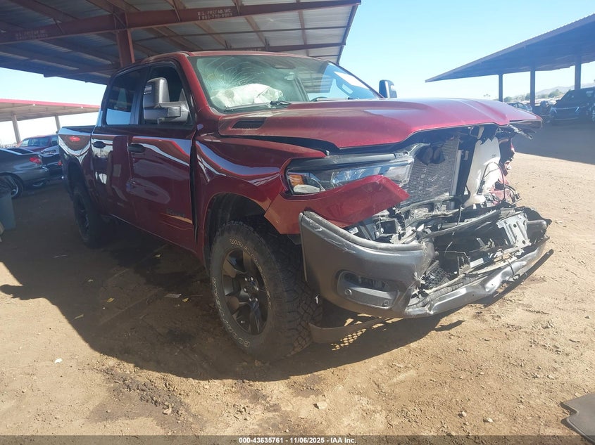 2025 RAM 1500 WARLOCK  4X4 5'7 BOX - 1C6SRFGP3SN675200