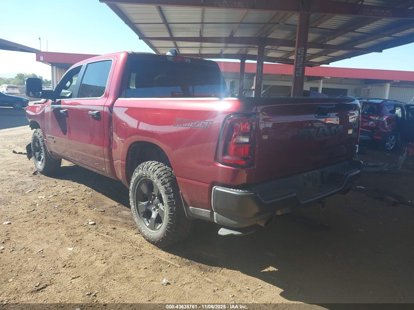 2025 RAM 1500 WARLOCK  4X4 5'7 BOX - 1C6SRFGP3SN675200