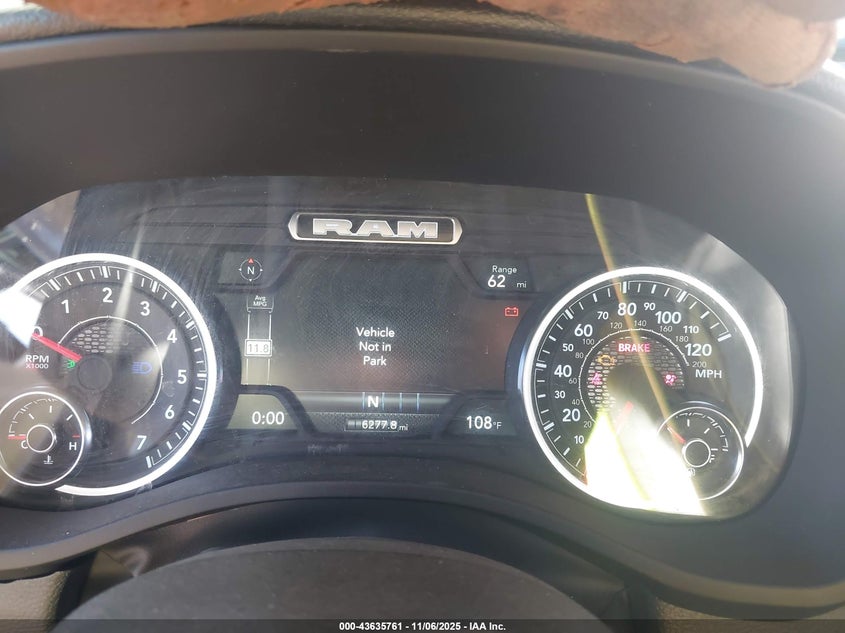 2025 RAM 1500 WARLOCK  4X4 5'7 BOX - 1C6SRFGP3SN675200