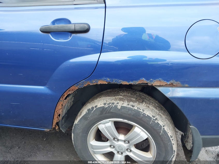 2009 Kia Sportage Lx VIN: KNDJF724597628863 Lot: 43635771