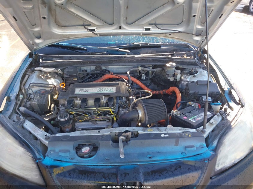 2004 Honda Civic Hybrid VIN: JHMES95654S004555 Lot: 43635799