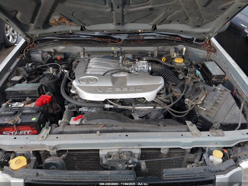 2001 Infiniti Qx4 Luxury VIN: JNRDR09Y81W221294 Lot: 43635800