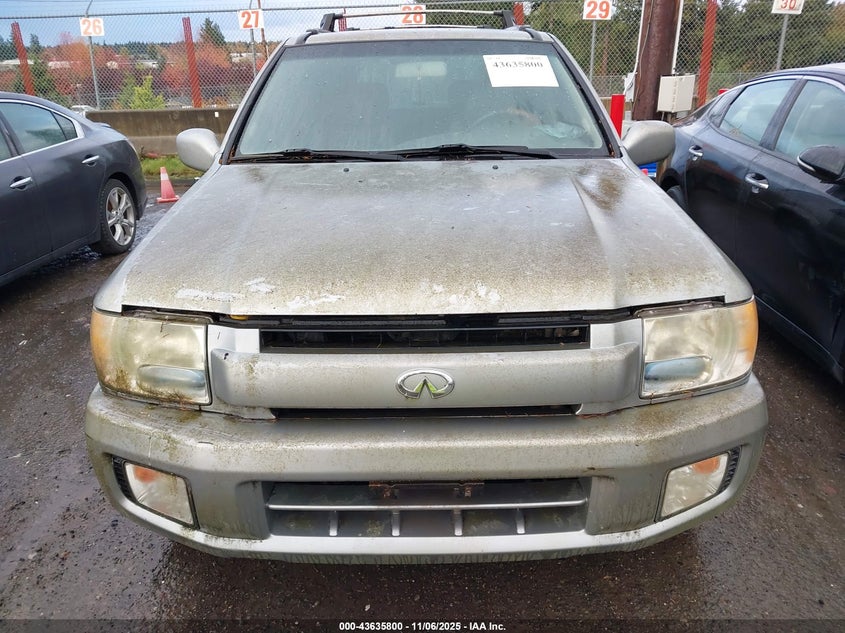 2001 Infiniti Qx4 Luxury VIN: JNRDR09Y81W221294 Lot: 43635800