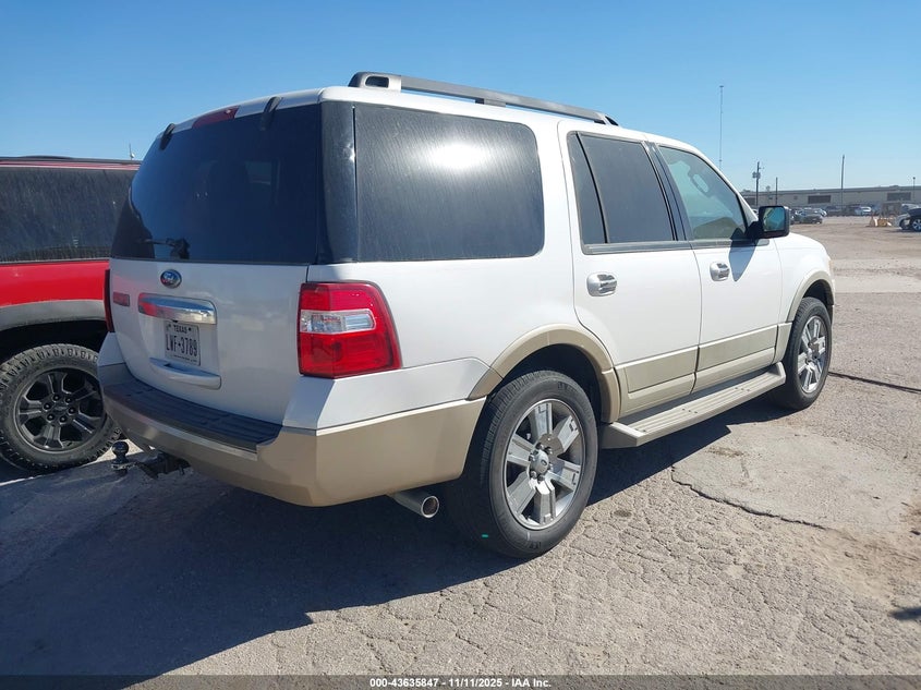 Vin: 1fmju1h52aeb61187, lot: 44130977, ford expedition eddie bauer/king ranch 20104