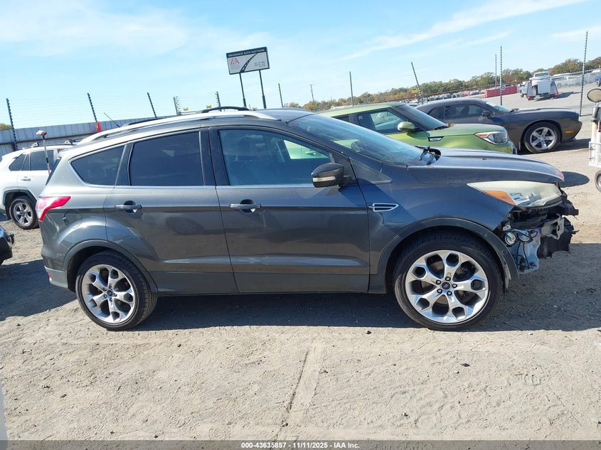 2016 Ford Escape Titanium VIN: 1FMCU0J96GUB70831 Lot: 43635857