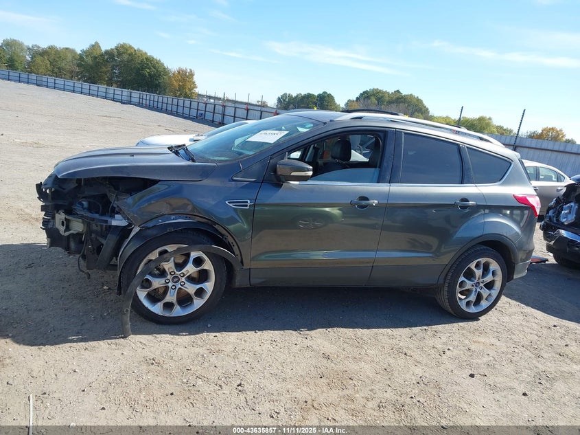 2016 Ford Escape Titanium VIN: 1FMCU0J96GUB70831 Lot: 43635857